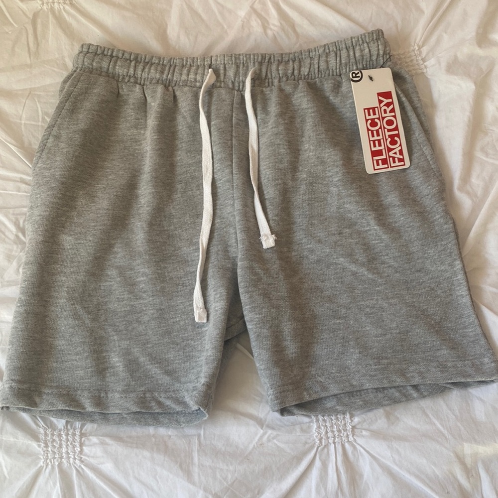 NWT Fleece Factory Shorts